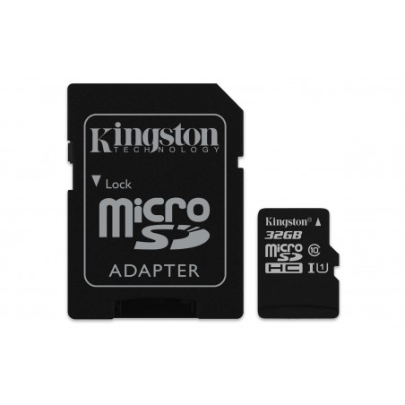 Kingston Technology Canvas Select mémoire flash 32 Go MicroSDHC Classe 10 UHS-I