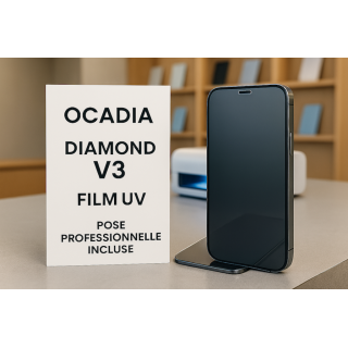 OCADIA DIAMOND V3 – Film Hydrogel UV avec Pose Professionnelle Incluse