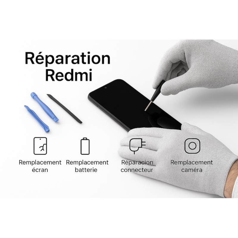 Réparation Xiaomi Redmi – Écran & Batterie | TEKTEN